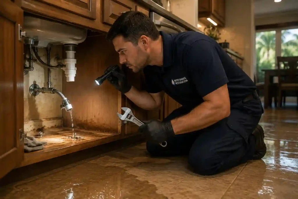 Burst Pipe Water Damage