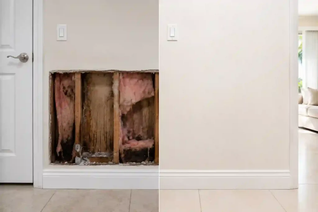 mold damage restoration